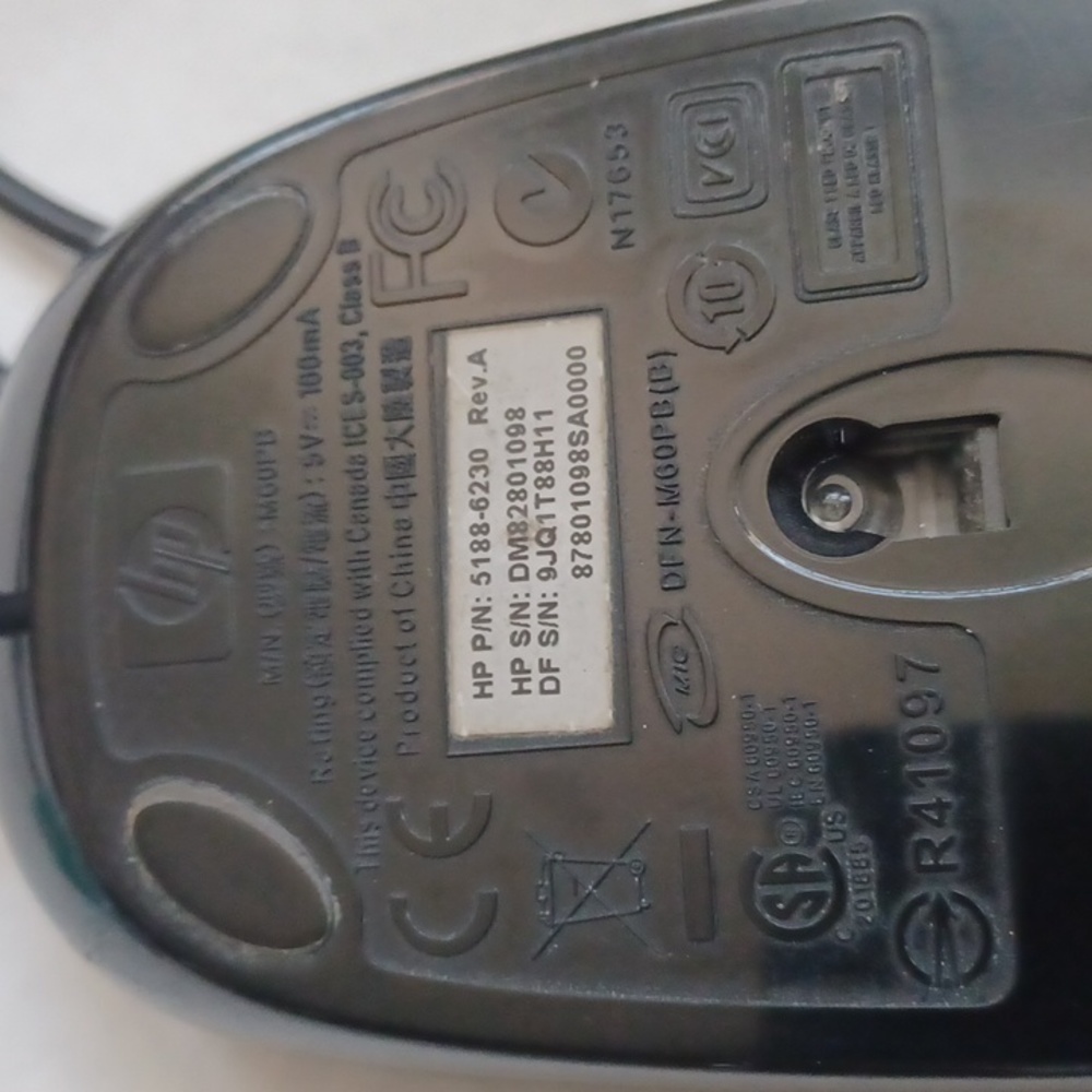 4/$40 HP Computer Mouse - Picture 5 of 7